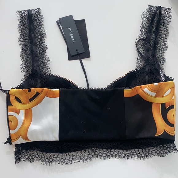 Versace crop top. Size 38! Brand new - Picture 2 of 3